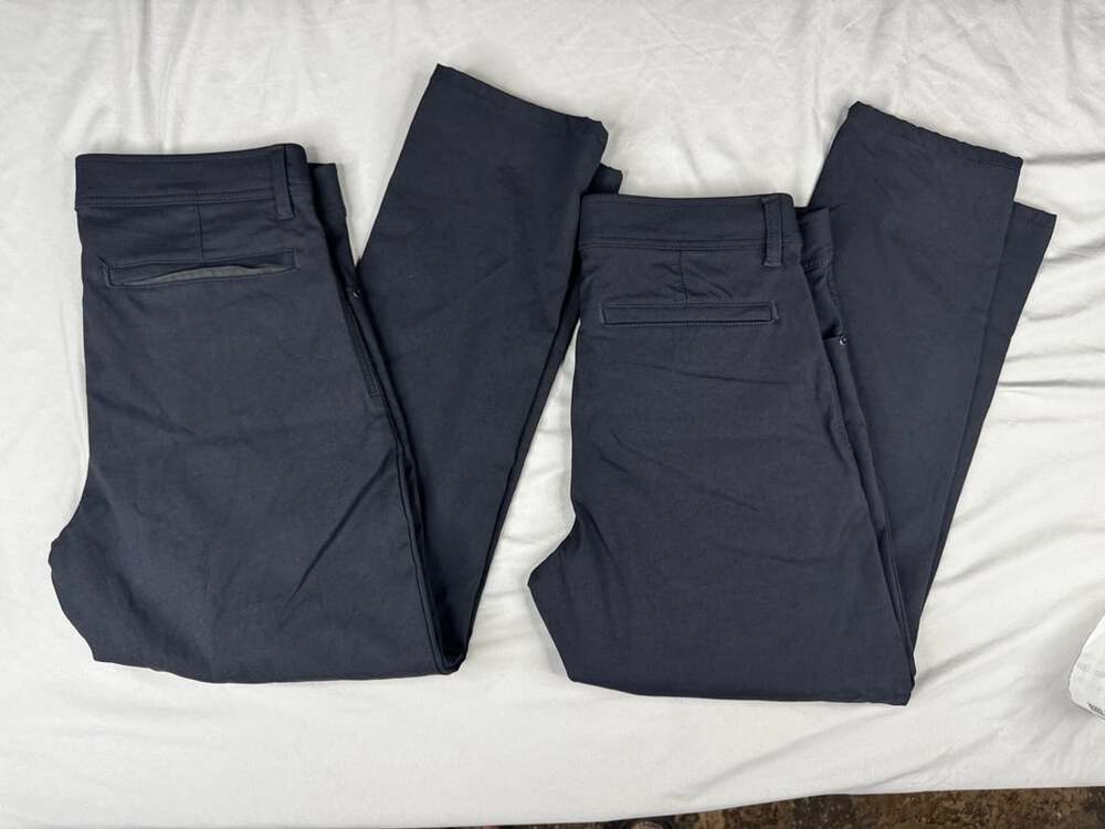 Weatherproof Vintage Pants Size 32x30 Black Stretch Tech